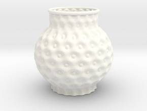 Vase 2017 in White Smooth Versatile Plastic