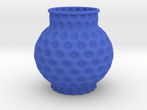 Vase 2017 in Blue Smooth Versatile Plastic