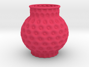 Vase 2017 in Pink Smooth Versatile Plastic