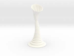 Vase F2316 in White Smooth Versatile Plastic