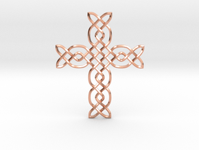 Cross in Natural Copper