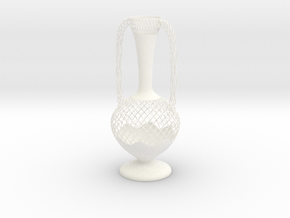 Vase SMGV1818 in White Smooth Versatile Plastic