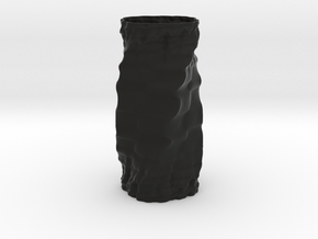 ASB Vase in Black Smooth Versatile Plastic