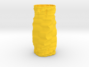 ASB Vase in Yellow Smooth Versatile Plastic