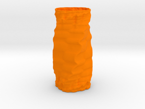 ASB Vase in Orange Smooth Versatile Plastic
