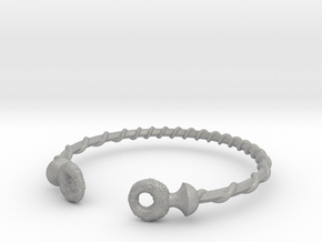 Torque Bracelet in Aluminum