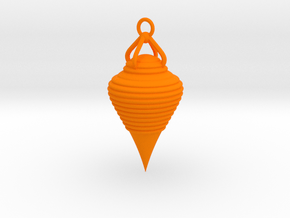 Pendulum in Orange Smooth Versatile Plastic