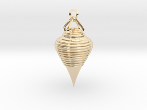 Pendulum in 9K Yellow Gold 