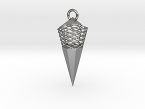 Pendulum in Natural Silver