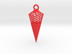 Pendulum in Red Smooth Versatile Plastic