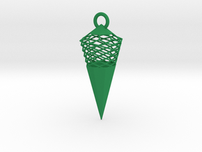 Pendulum in Green Smooth Versatile Plastic