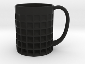 Mug in Black Smooth Versatile Plastic