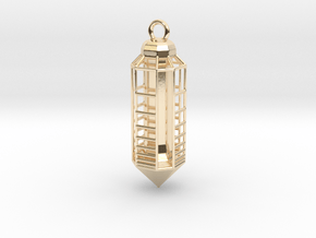 Pendulum in 14k Gold Plated Brass
