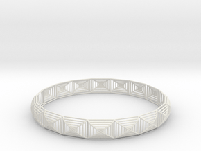Bracelet in White Natural TPE (SLS)