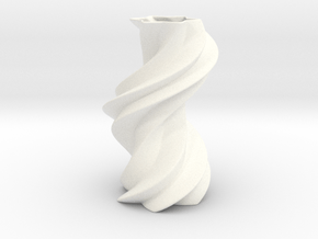 Vase 1422S Redux in White Smooth Versatile Plastic