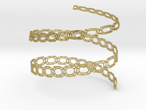 Bracelet in Natural Brass