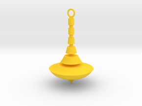 Pendulum in Yellow Smooth Versatile Plastic