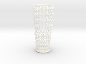 Vase 1219 in White Smooth Versatile Plastic