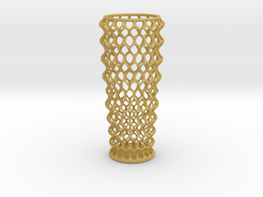 Vase 1219 in Tan Fine Detail Plastic