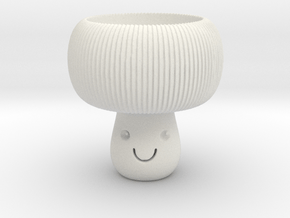 Mushroom Tealight Holder in PA11 (SLS)