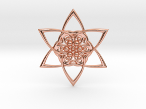Star in Polished Copper