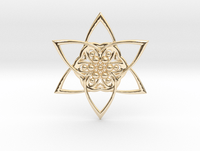 Star in 9K Yellow Gold 