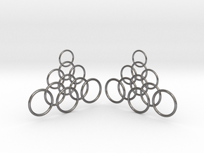 Ringy Earrings in Processed Stainless Steel 17-4PH (BJT)
