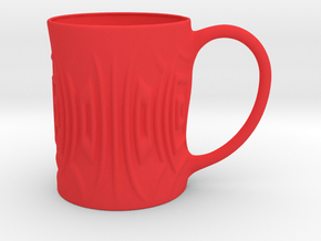 Mug in Red Smooth Versatile Plastic