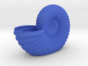 Shell Planter in Blue Smooth Versatile Plastic