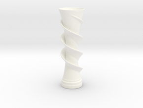 Vase 2238 in White Smooth Versatile Plastic