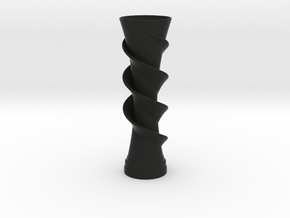 Vase 2238 in Black Smooth Versatile Plastic