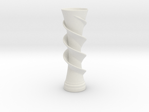 Vase 2238 in White Natural TPE (SLS)