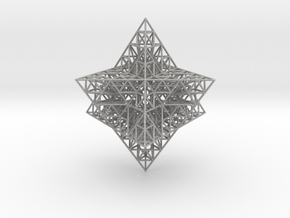 Sierpinski Merkaba Prism in Aluminum