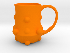Mug in Orange Smooth Versatile Plastic