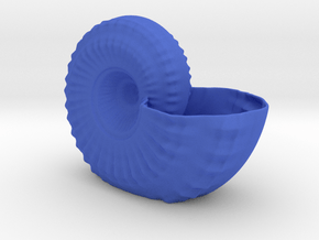 Shell Planter in Blue Smooth Versatile Plastic
