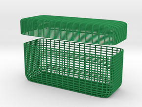 Teabag Container in Green Smooth Versatile Plastic