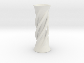 Vase 735 in White Natural TPE (SLS)