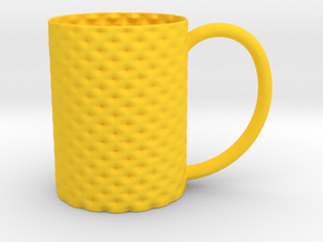Mug in Yellow Smooth Versatile Plastic