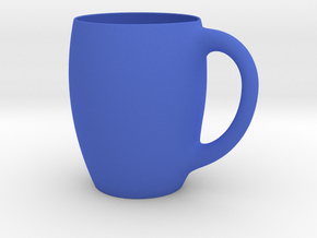 Simple Mug in Blue Smooth Versatile Plastic
