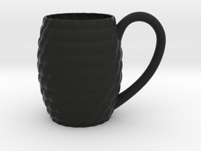  Mug in Black Smooth Versatile Plastic
