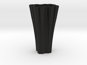 Vase 444 in Black Natural TPE (SLS)