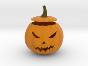 Halloween Pumpkin aka Jack-O-Lantern in Matte High Definition Full Color