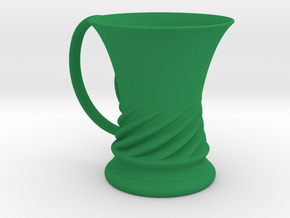 Mug in Green Smooth Versatile Plastic