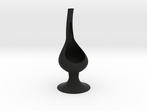 Vase 1328 in Black Smooth PA12