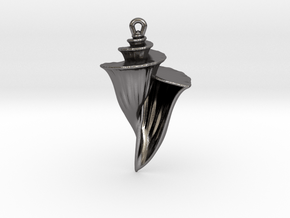 Shell Pendant in Processed Stainless Steel 17-4PH (BJT)