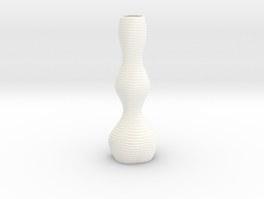 Vase 1851 in White Smooth Versatile Plastic