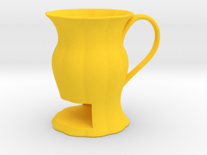 Cookie Mug in Yellow Smooth Versatile Plastic