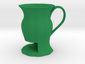 Cookie Mug in Green Smooth Versatile Plastic