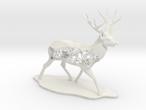 Low Poly Semiwire Deer in Accura Xtreme 200