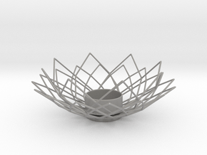 Wire Lotus Tealight Holder in Accura Xtreme